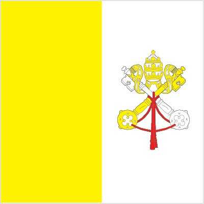 Flag of Holy See (Vatican City)